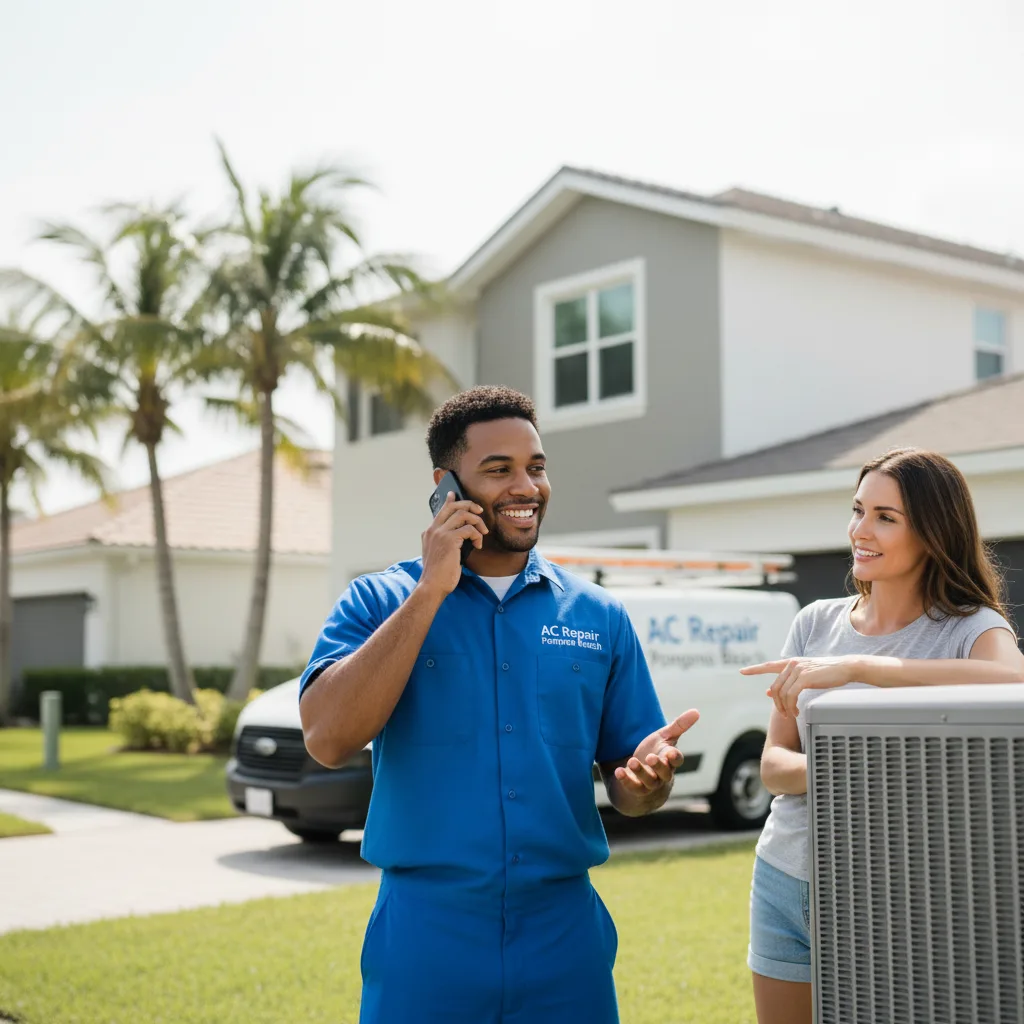 AC Repair Pompano Beach customer support in Lake Grove